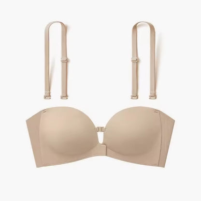 Womens Strapless Front Closure Bra