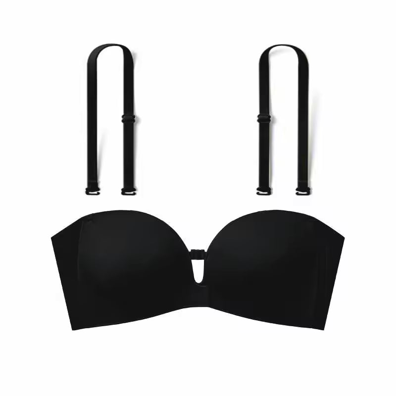 Womens Strapless Front Closure Bra